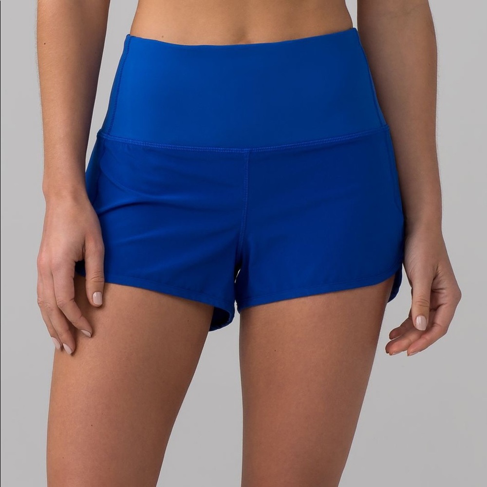 Lululemon Athletica Blue Shorts Size 4